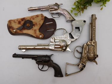 Vintage Cap Guns and Holster Collectibles