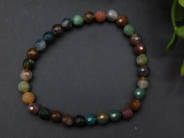 Multi-Color Gemstone Beaded Bracelet ROCK STONE LAPIDARY SPECIMEN