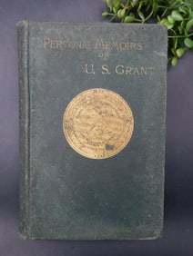 Personal Memoirs of U.S. Grant, 1885 Edition Book