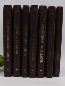 Louis LAmour Leatherette Hardcover Books