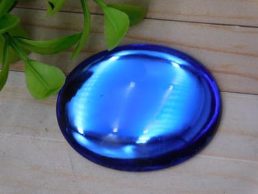 Blue Clear Cabochon
