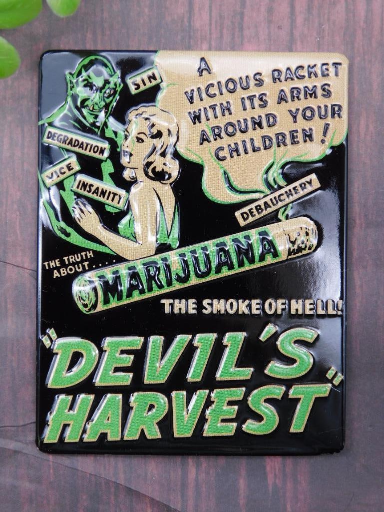 Devils Harvest Metal Magnet: Devils Harvest Metal Magnet