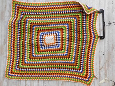 Vintage Crocheted Blanket
