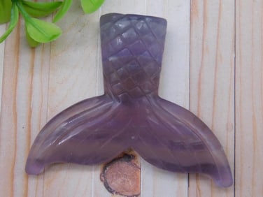 Fluorite Mermaid Tail Rock Stone Lapidary Specimen