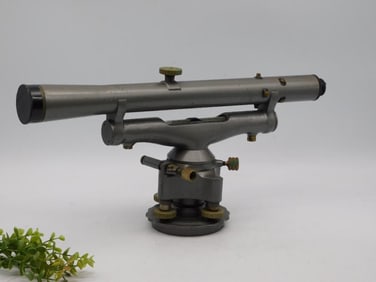 Brunson Surveyor Transit Level with Wooden Case