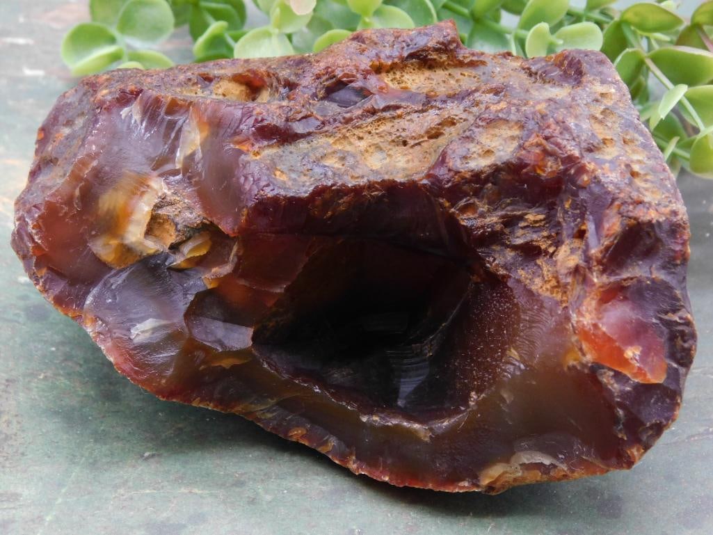 Brazilian Agate Rock Stone Lapidary Specimen: Brazilian Agate Rock Stone Lapidary Specimen