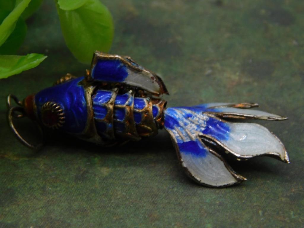 Articulated Koi Fish Charm: Articulated Koi Fish Charm