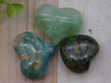 Stone hearts Rock Stone Lapidary Specimen