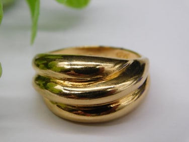 Sterling Silver Fashion Ring Rock Stone Lapidary Specimen