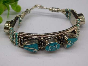 Turquoise Bracelet Rock Stone Lapidary Specimen