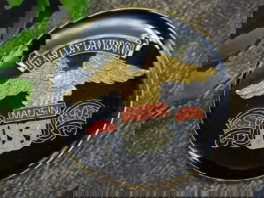 Harley Davidson Cabochon Medallion