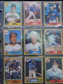 Vintage 1980s Baseball Trading Cards