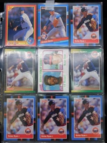 Baseball Cards in Protective Sleeve