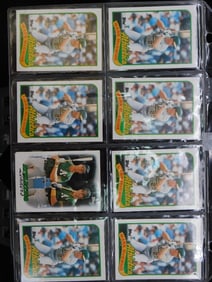 Mark McGwire Baseball Cards in Protective Sleeves