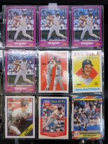 Baseball Cards Featuring Don Mattingly