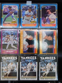 Don Mattingly Baseball Trading Cards