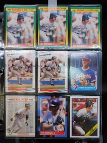 Don Mattingly Baseball Cards in Sleeves