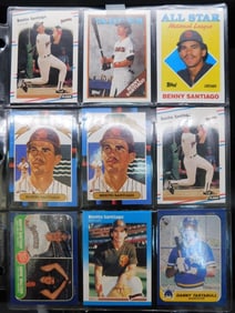 Baseball Cards Featuring Benito Santiago