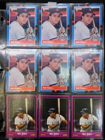 9 Matt Nokes Baseball Cards