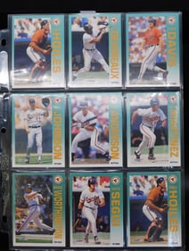 Sports Trading Cards in Sleeve