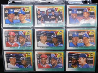 1987 Topps Super Star Baseball Card Set (9 Cards)