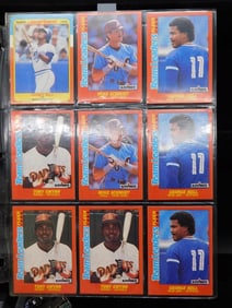 9 Vintage 1980s Topps Team Leaders Baseball Cards