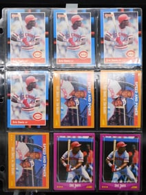 Baseball Cards Featuring Speed and Power Duo
