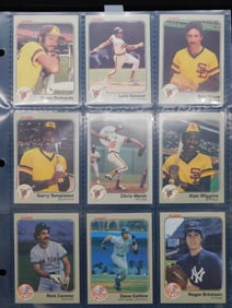 1978 Topps Baseball Cards in Binder