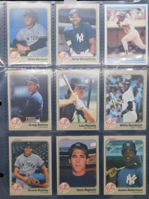 Vintage New York Yankees Baseball Cards