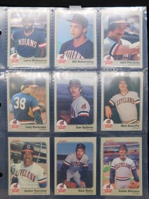 Vintage Cleveland Indians Baseball Cards