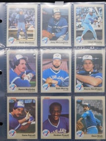 Vintage Toronto Blue Jays Baseball Cards