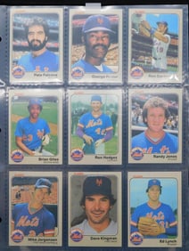 Vintage New York Mets Baseball Trading Cards