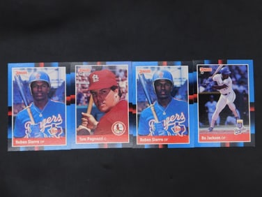 4 1988 Score Baseball Cards