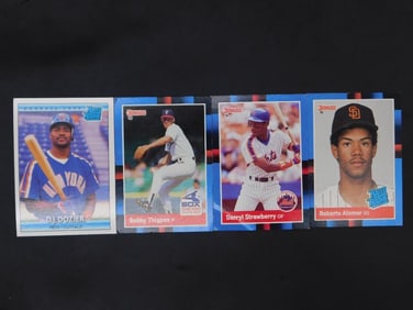 4 1989 Topps Baseball Cards