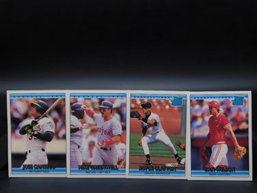 1989 Donruss Baseball Cards Set Featuring Athletes