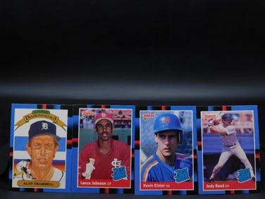1988 Donruss Baseball Cards Featuring Alan Trammell