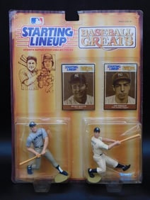 Starting Lineup Baseball Greats Figures with Card Set