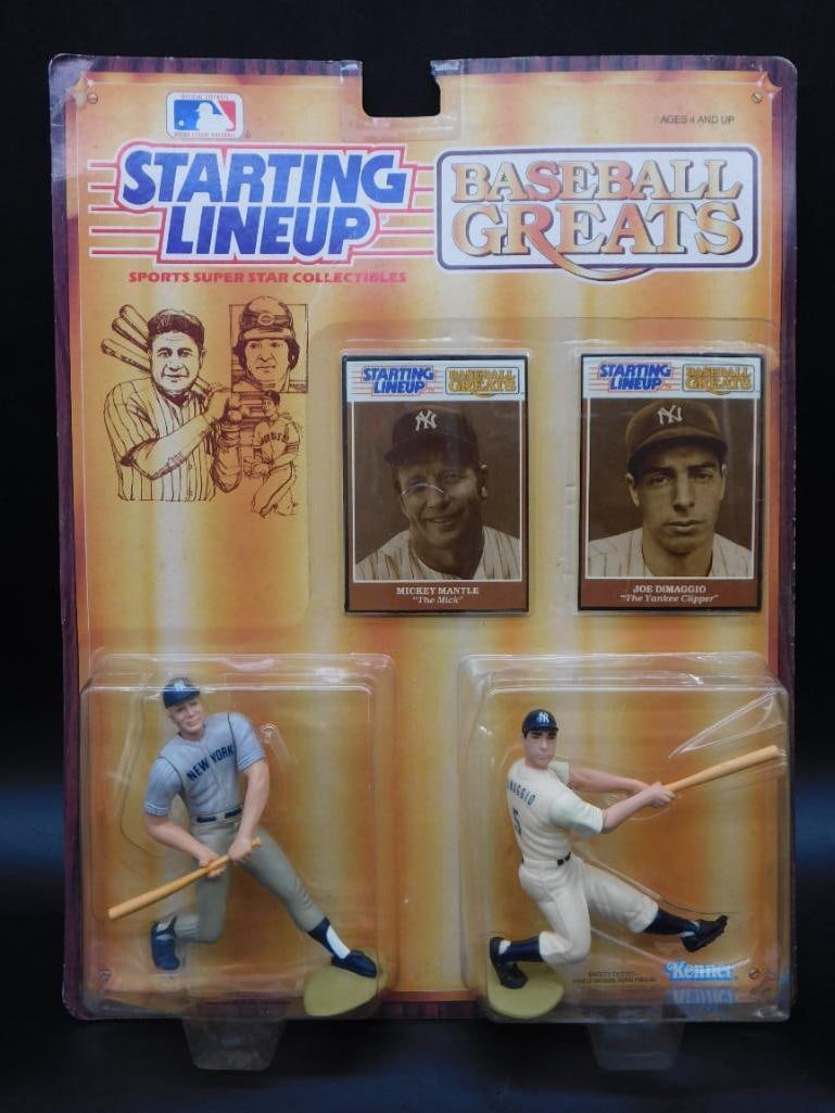 Starting Lineup Baseball Greats Figures with Card Set (1 of 2)