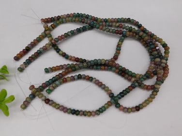 STONE BEADS ROCK STONE LAPIDARY SPECIMEN