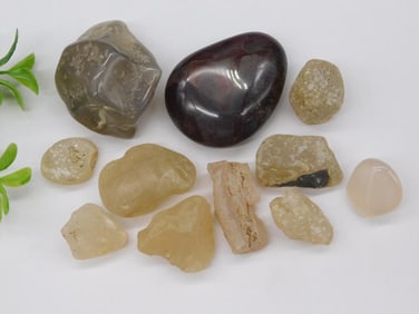 MIXED LOT ROCK STONE LAPIDARY SPECIMEN