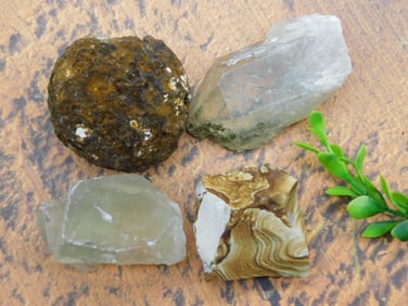 MIXED LOT ROCK STONE LAPIDARY SPECIMEN