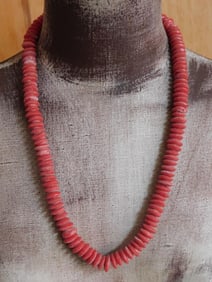 AFRICAN TRADE BEADS ROCK STONE LAPIDARY SPECIMEN