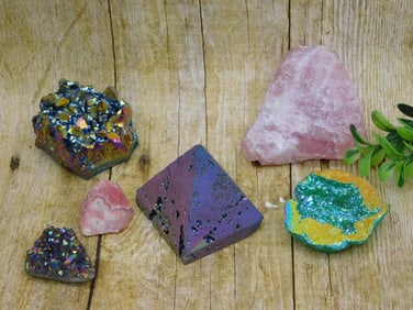 MIXED LOT ROCK STONE LAPIDARY SPECIMEN