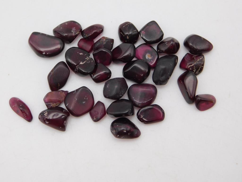 GARNET ROCK STONE LAPIDARY SPECIMEN: GARNET ROCK STONE LAPIDARY SPECIMEN