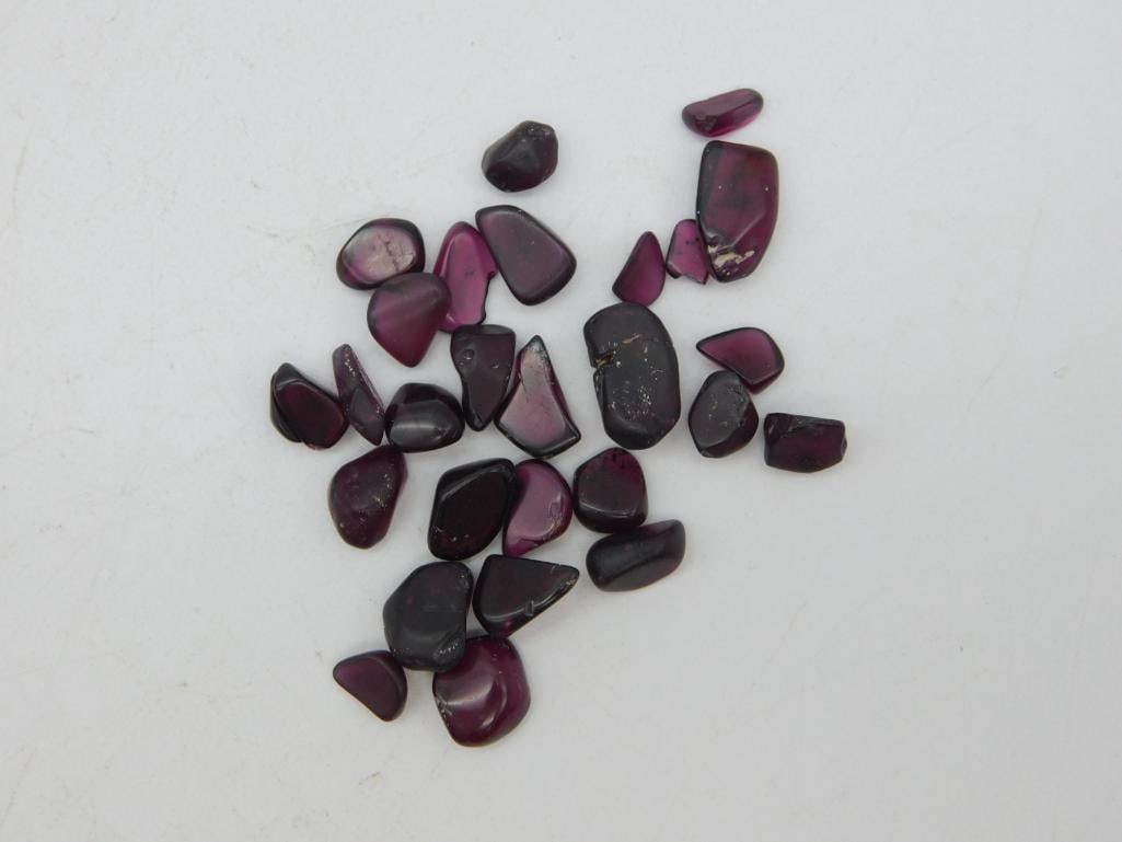 GARNET ROCK STONE LAPIDARY SPECIMEN: GARNET ROCK STONE LAPIDARY SPECIMEN