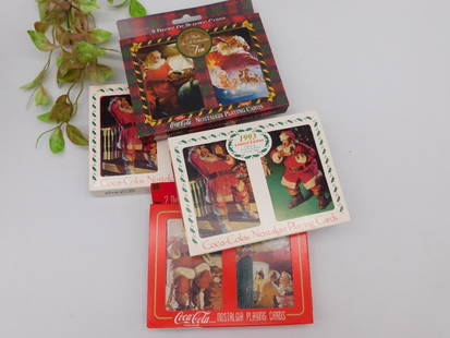 COCA-COLA COKE ADVERTISING PLAYING CARDS: COCA-COLA COKE ADVERTISING PLAYING CARDS