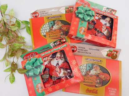 COCA-COLA COKE ADVERTISING PLAYING CARDS: COCA-COLA COKE ADVERTISING PLAYING CARDS