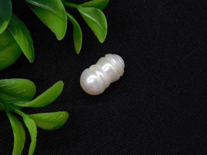 FRESHWATER PEARL ROCK STONE LAPIDARY SPECIMEN: FRESHWATER PEARL ROCK STONE LAPIDARY SPECIMEN