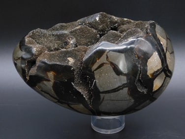 7 POUND SEPTARIAN DRAGON EGG ROCK STONE LAPIDARY SPECIMEN