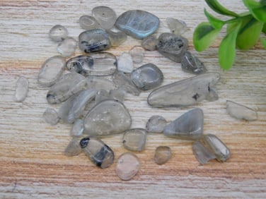 TOURMALINE IN QUARTZ ROCK STONE LAPIDARY SPECIMEN